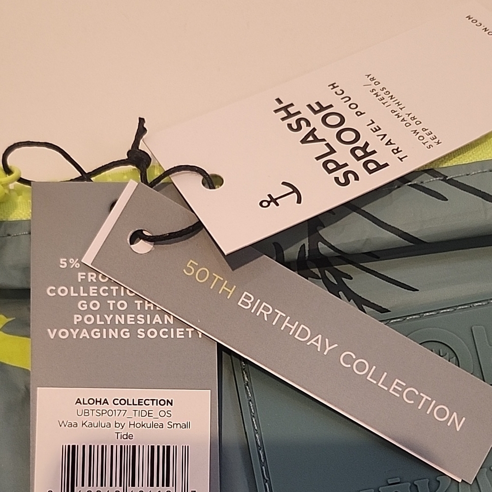 ALOHA Collection HOKULEA Small pouch Hawaiian canoe Limited Edition - Picture 7 of 16